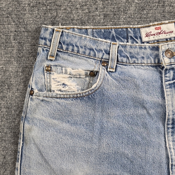 Levi's 540 Relaxed Fit Jeans Size 36x28 Light Wash Vintage Brown Tab - Picture 10 of 16